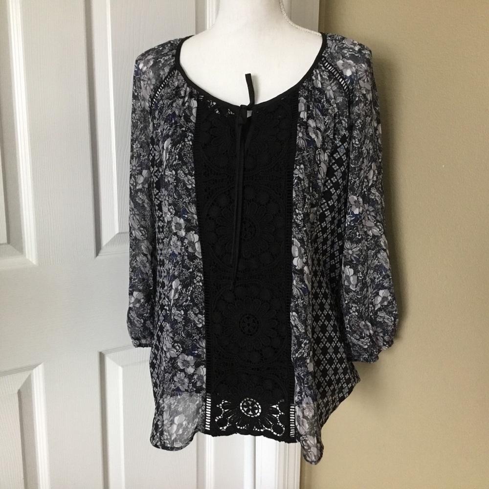 Stitch Fix Daniel Rainn Ina Tie Neck Blouse